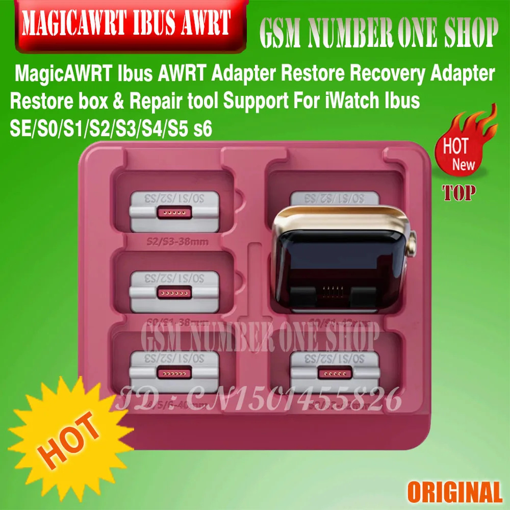 

MagicAWRT Ibus AWRT Adapter Restore Recovery Adapter Restore box & Repair tool Support For iWatch Ibus SE/S0/S1/S2/S3/S4/S5 s6