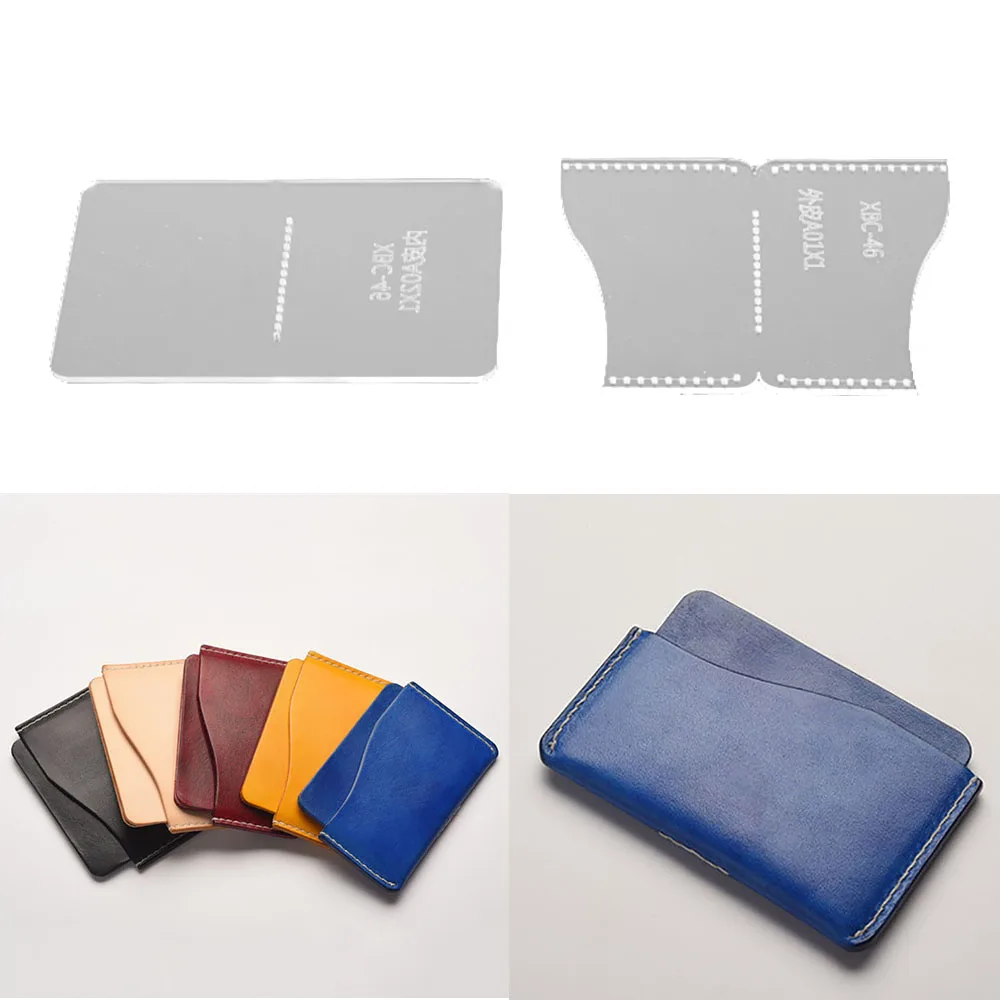 Lychee спасательная карточка мешок шитья шаблон акриловый кожаный шаблон DIY ручной работы кожевенное ремесло поставки