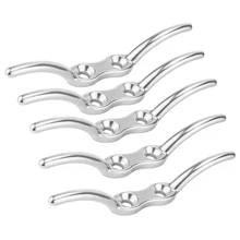 5 штук стальной трос для флагштока зажим крюк 110 мм аксессуары для швартовки