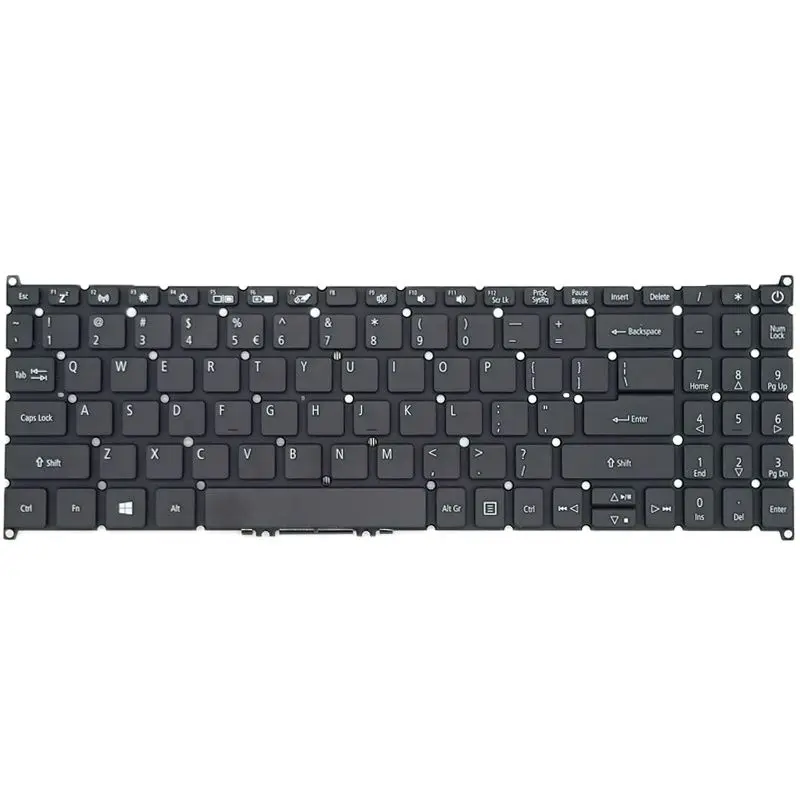 Teclado para Notebook Acer Aspire A31542 A315-42g A31554 34 A315-54g A315-55 A315-55g A515-52 A515-53 A515-54 us ru sp ar Novo - Imagem 2