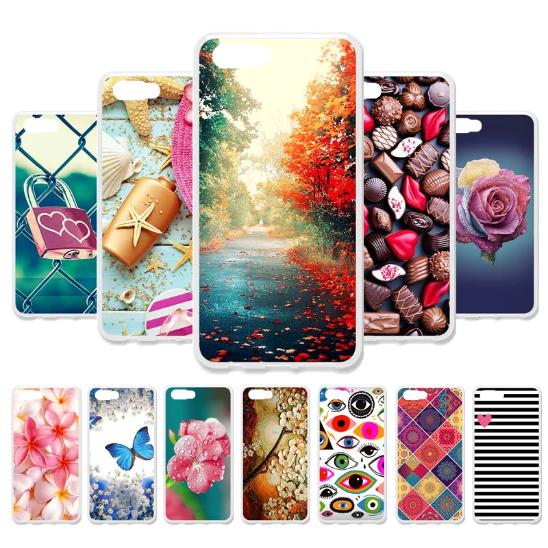 3D DIY чехол для ZTE Nubia M2 силиконовый с цветочной росписью Lite Blade 20 Smart X3 X9 Coque корпуса