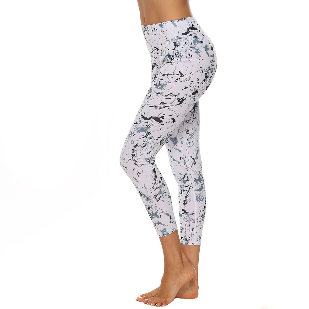 

Nepoagym Printed Yoga Pants Fitness Leggings Lulu Streachy High Waist Gym Sweatpants Running Gym Workout Training Lemon Pants