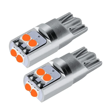 

2PCS T10 W5W New Super Bright LED Car Dome Reading Lamps WY5W 168 501 2825 Auto Turn Side Lights Wedge Parking Bulbs 12V 24V