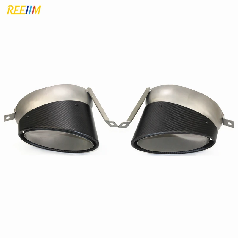 Punte Di Scarico In Fibra Di Carbonio Misura Diretta Per Audi R8 V10 2007-2012 Terminali Di Scarico Tubi Di Scarico Punte