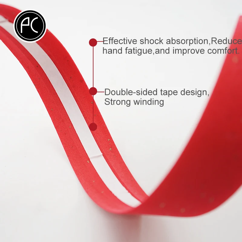 Cycling Bicycle Handlebar Tape EVA Cork dust Belt +2 Bar