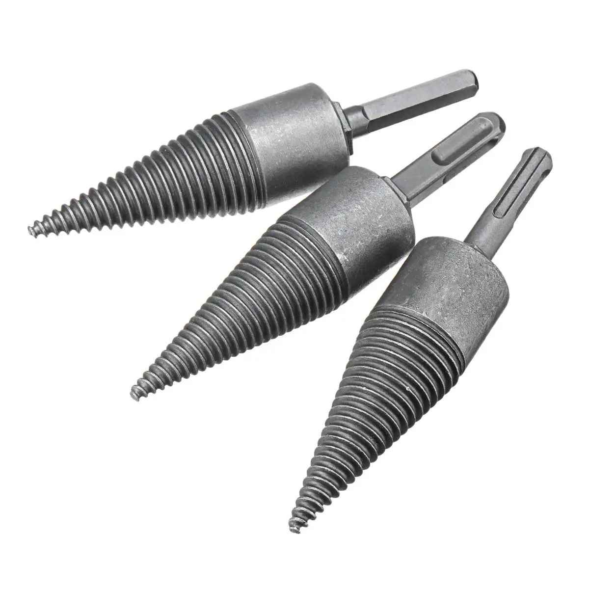  145x32mm Firewood Machine Drill Wood Cone Reamer Punch Driver Square shank/Round shank/Hex shank Dr