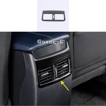 

For Mazda CX-30 CX30 2020 2021 Car Stick Garnish Cover Trim Stainless steel Rear Upside Air Conditioning Outlet Vent