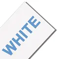 blue on white