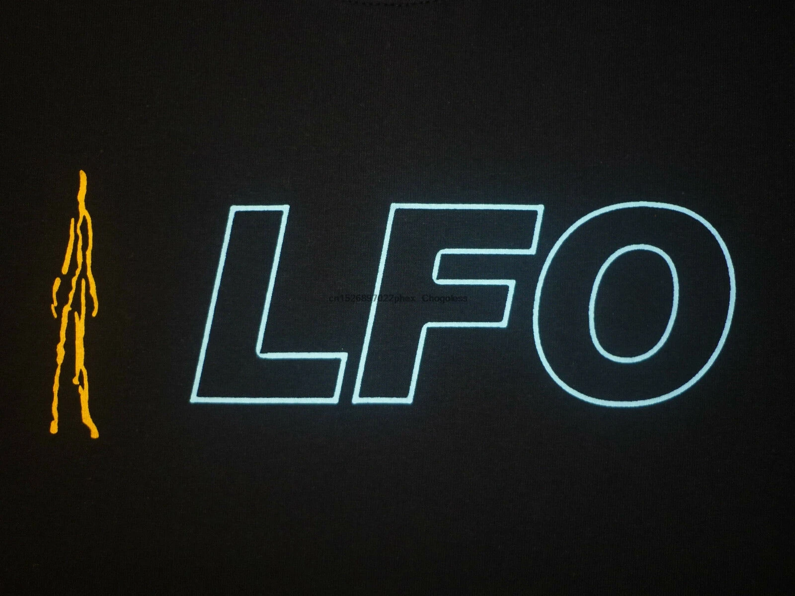 Футболка LFO классический дизайн с изображением деформации Aphex Twin Planet and gez varley |