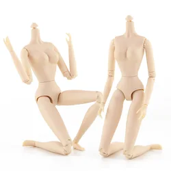 28cm hauteur Rotules Corps Nu pour Poupon 30cm 28 Joints Mobiles Corps Féminin Fille Jouets pour Enfants nouvelle arrivée 