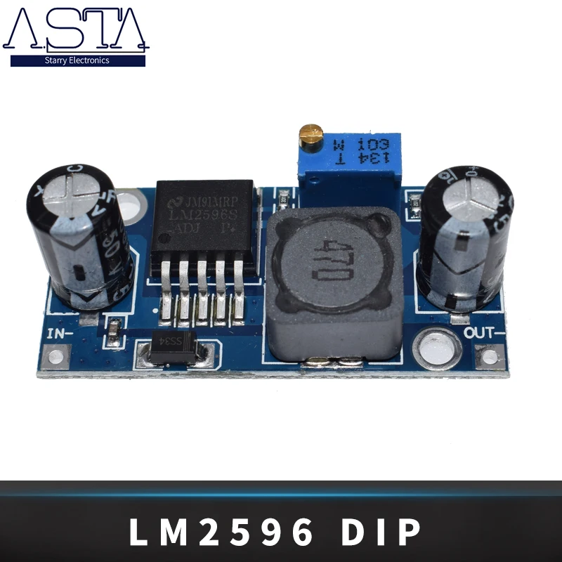 LM2596S LM2596 ADJ DC-DC понижающий модуль 5V/12V/24V Регулируемый Напряжение регулятор 3A |