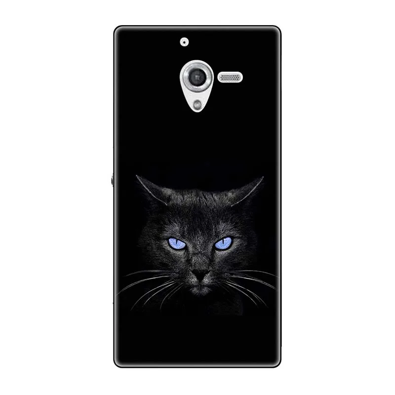Телефонные чехлы для sony Xperia ZL непосредственный сбыт из L35H C6502 C6503 C6506 5," чехол с принтом(розы); волк милый чехол-крышка с узорами чехол для телефона чехол Fundas Para - Цвет: A196
