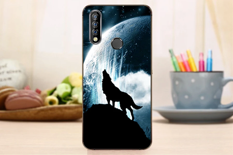 Для OUKITEL C17 Pro Чехол 6,35 ''модный силиконовый мягкий, симпатичный, из ТПУ чехлы для задней панели Oukitel C17 Pro защитные чехлы Coque