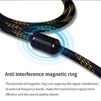 YYAUDIO Hifi USB Cable DAC A-B C-B C-C A-C Digital Audio High Quality OFC Silver Plating Type A to Type B Hifi Usb Typec Cable 3