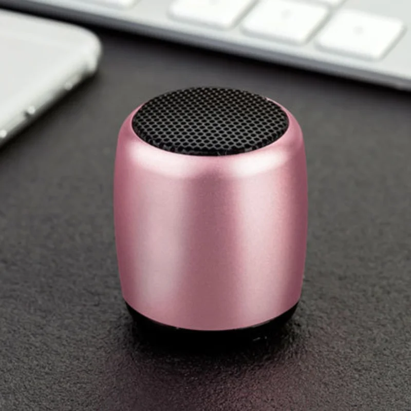 Портативный Bluetooth динамик встроенный микрофон корпус из алюминиевого сплава