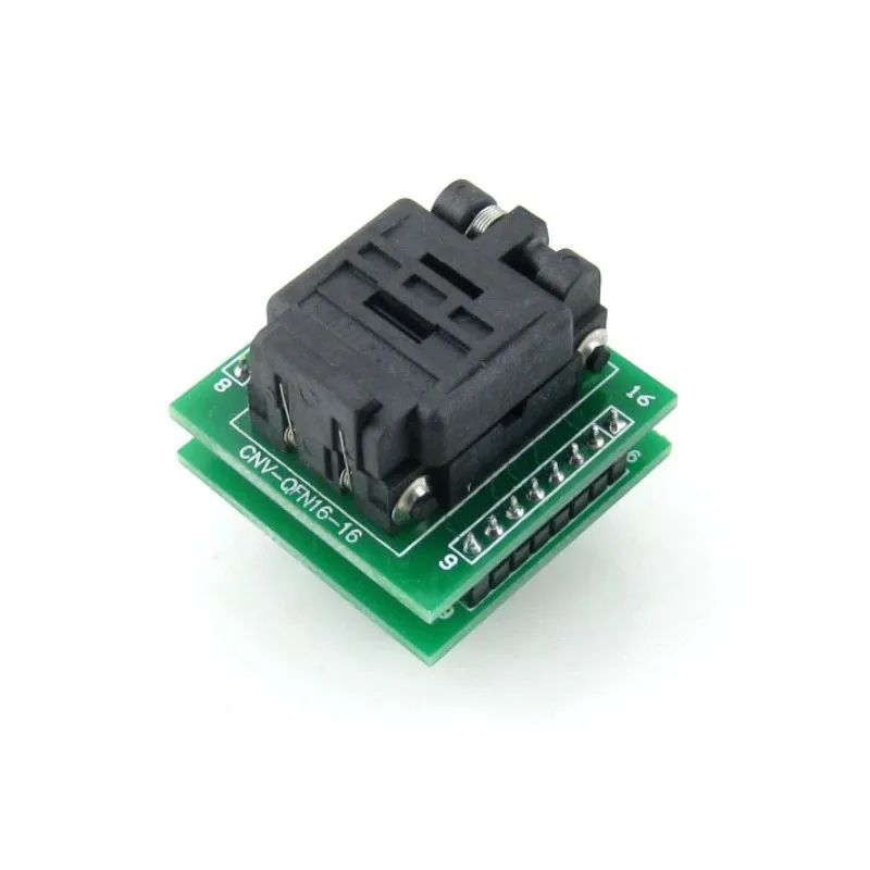 Wavesahre QFN16 для DIP16 Plastronics QFN IC программист адаптер Тесты гнездо 3*3 мм шаг 0 5 MLF16 MLP16