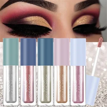 

1PC 5 Color Liquid Glitter Eyeshadow Pencil Shimmer Eyeshadow Waterproof Long-lasting Shimmer Eyeshadow Eye Makeup Accessorices
