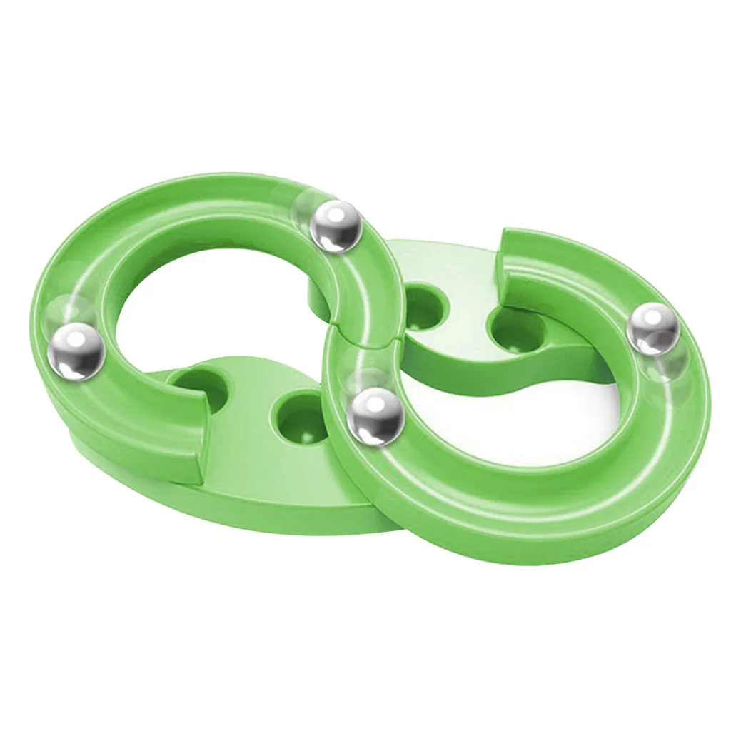 Светло-зеленый Learning Education Toys Fun Learning Toys For Children Kids Hand Eye Coordination Balance Training Toy Bead Maze Track Toy Y1021 - Цвет: Светло-зеленый