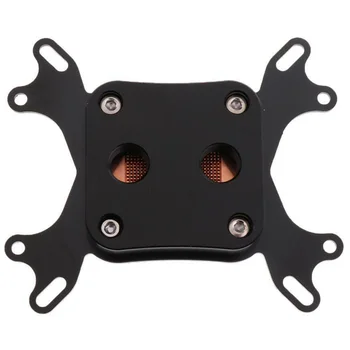 

G1/4 12.9mm Durable CPU Waterblock Alloy Computer Business Water Cooling Block Heat Sink PC Laptop Office Radiator Home For AMD