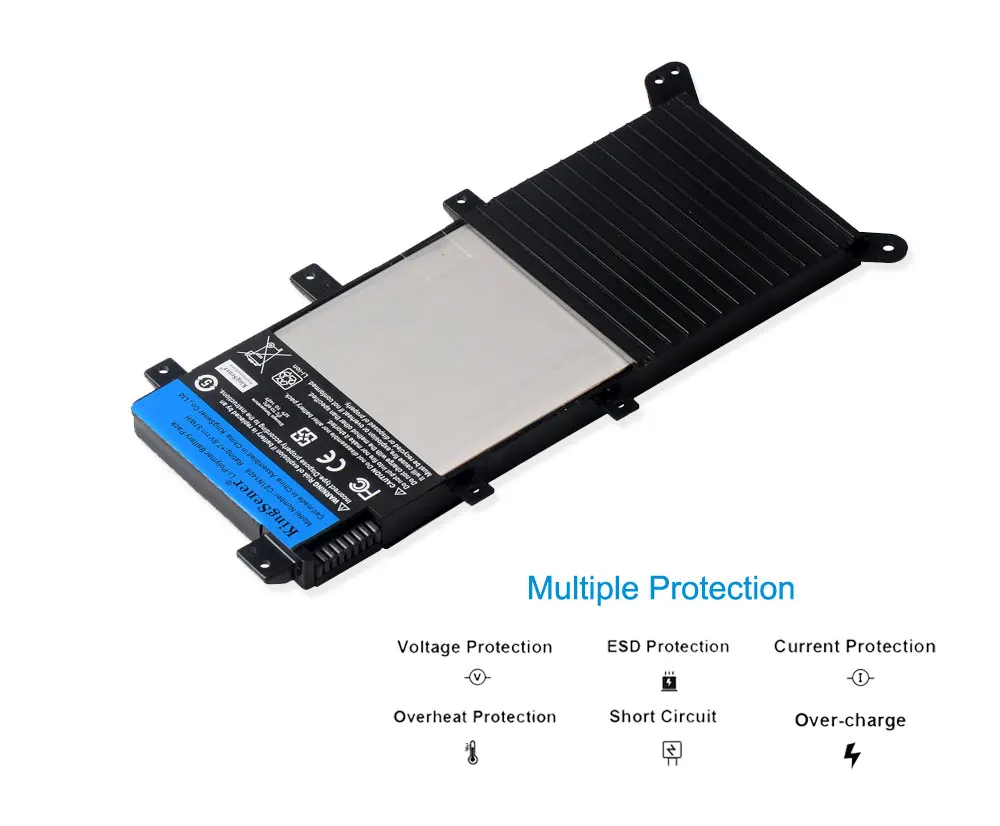 Новинка KingSener C21N1408 Аккумулятор для ноутбука ASUS VivoBook 4000 MX555 V555L V555LB V555U Series 7 6 V 37WH