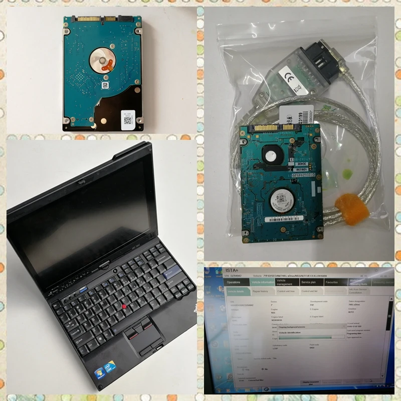 Кабель V12/2019 K + DCAN inpa для B-M-W icom A2 инструмент диагностики ремонта автомобилей
