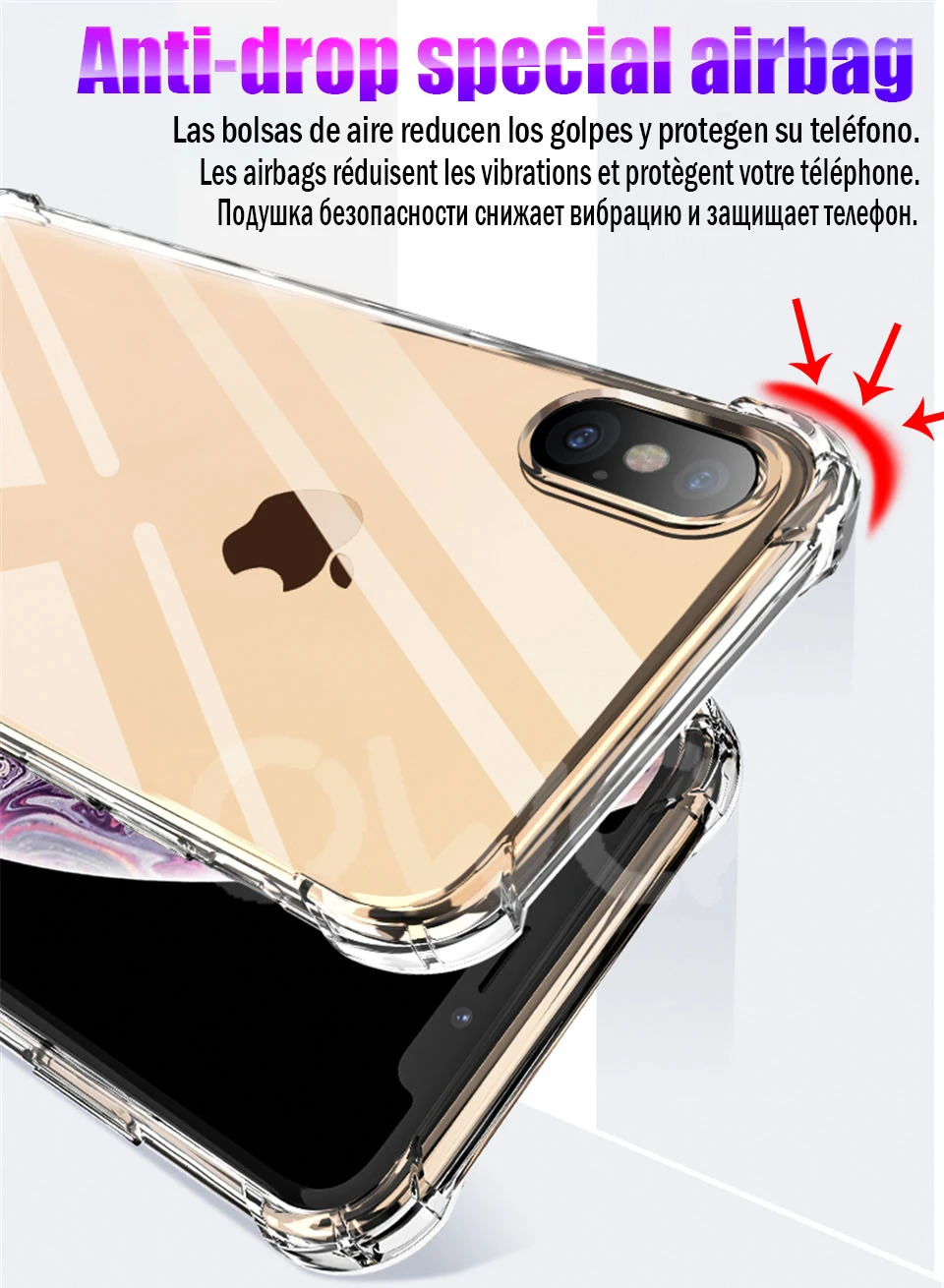 Роскошный мягкий защитный чехол на для айфона телефона apple iphone 11 XR X Pro XS Max 7 8 6 6s plus плюс SE 5S прозрачный противоударный чехол из ТПУ защитная смартфон чехлы