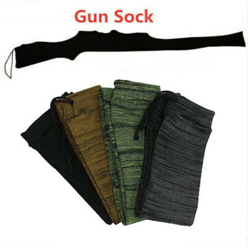 140 Cm Knitting Gun Sock Rifle Sock Airsoft Protective Cover Long Gun