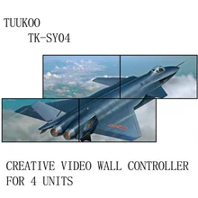 Креативный ТВ настенный процессор для 4 ЖК-устройств