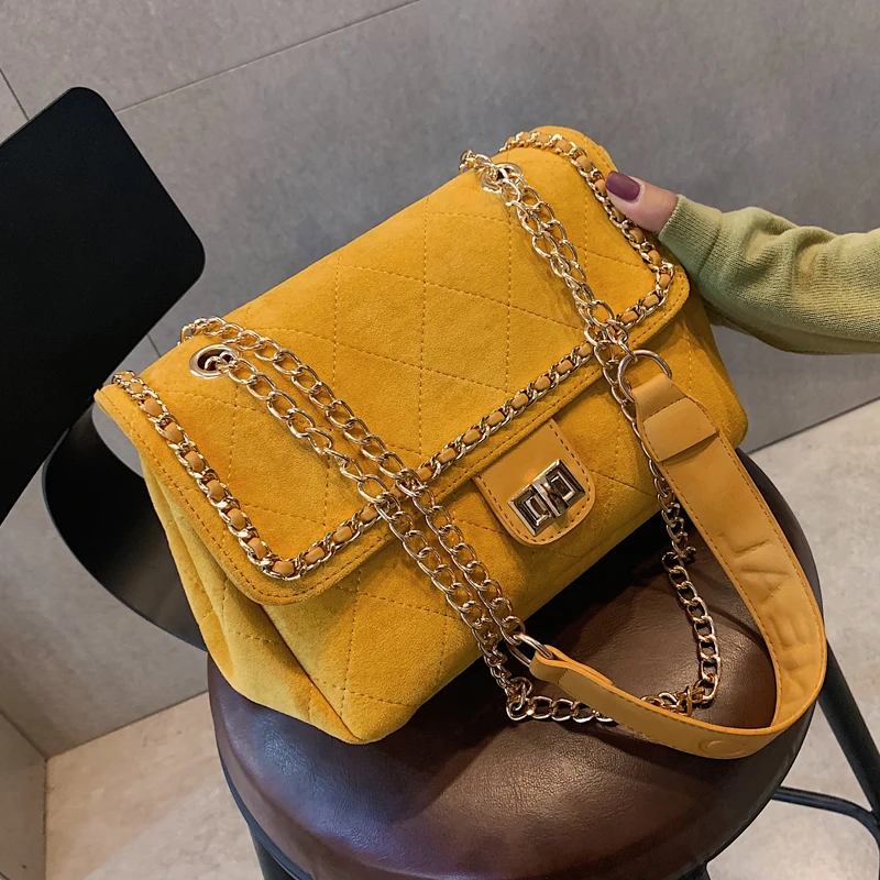 

Luxury Bags for Women 2019 Fall Large Capacity Bag Woman Fashion Shoulder Sachets Slanting Fashion Chain Sac A Main Femme