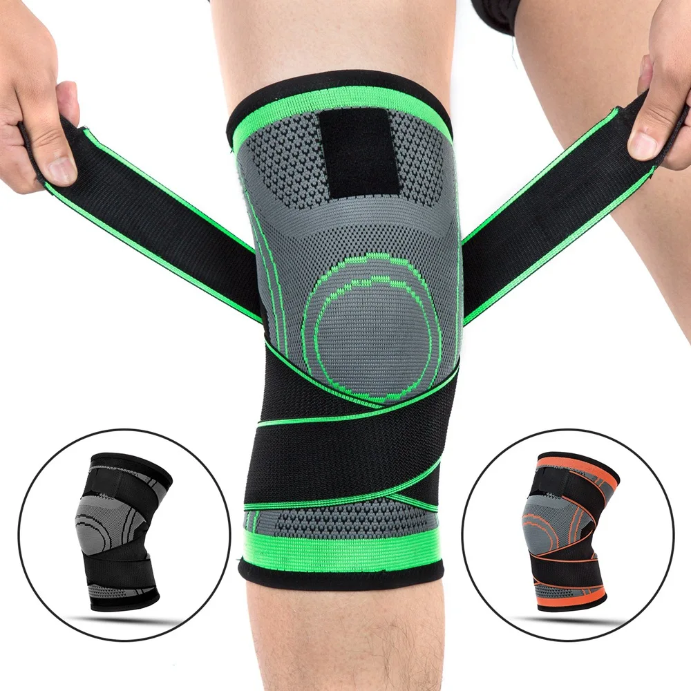 Brace-Pads Knee-Protector Tennis Basketball Sports Strap Bandage Fitness Professional