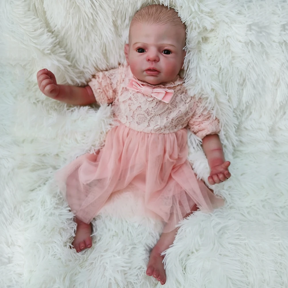 OtardDolls Bebe Reborn Baby Doll 22 дюйма 55 см Силиконовая виниловая Bebe Кукла Новорожденный очаровательны реалистичные для детей ясельного возраста для подарка Быстрая