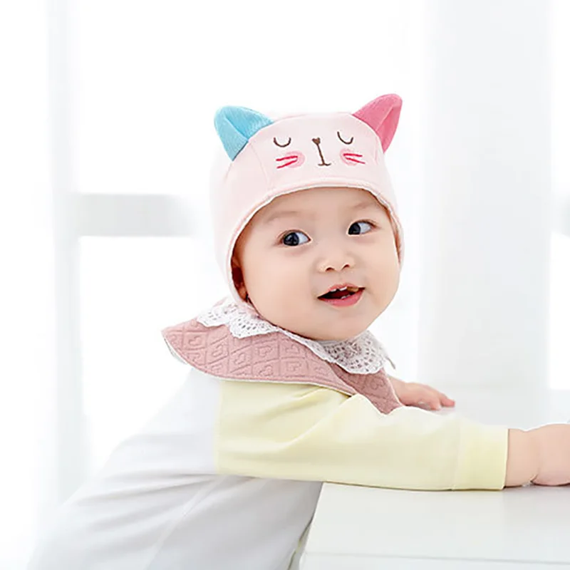 Осенняя детская Кепка для девочек и мальчиков, с вышивкой, Мультяшные шапки с принтом, повседневные кепки головные уборы