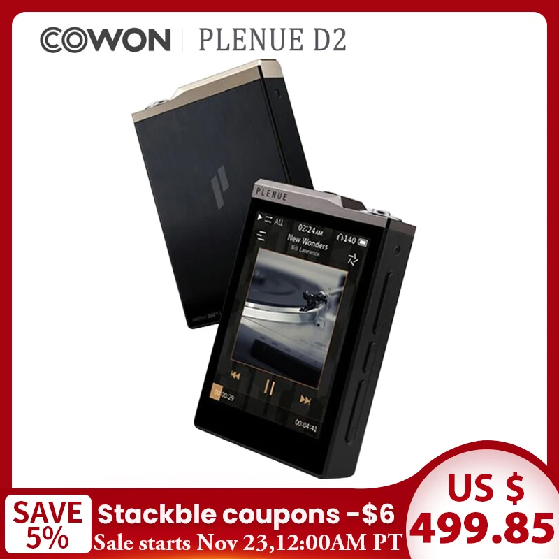COWON PLENUE D2 PD2 CS43131 DAC 24bit/192kHz