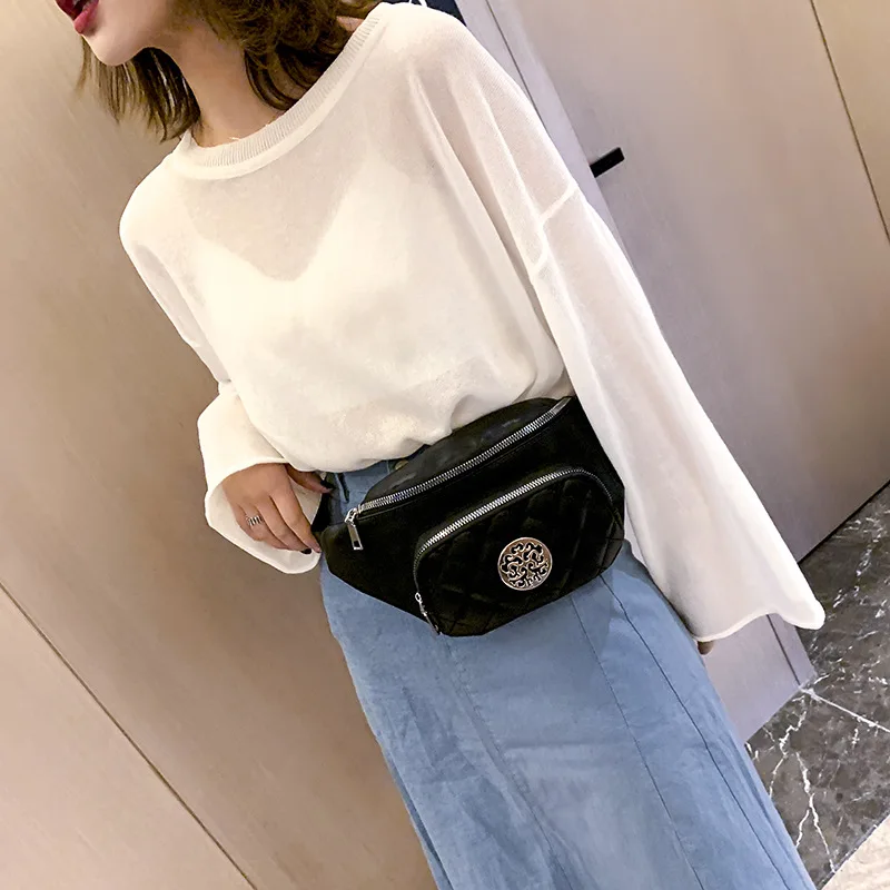 JIULIN Women new trendy Korean version broadband one shoulder bag fashion foreign gas rhomboid chest bag