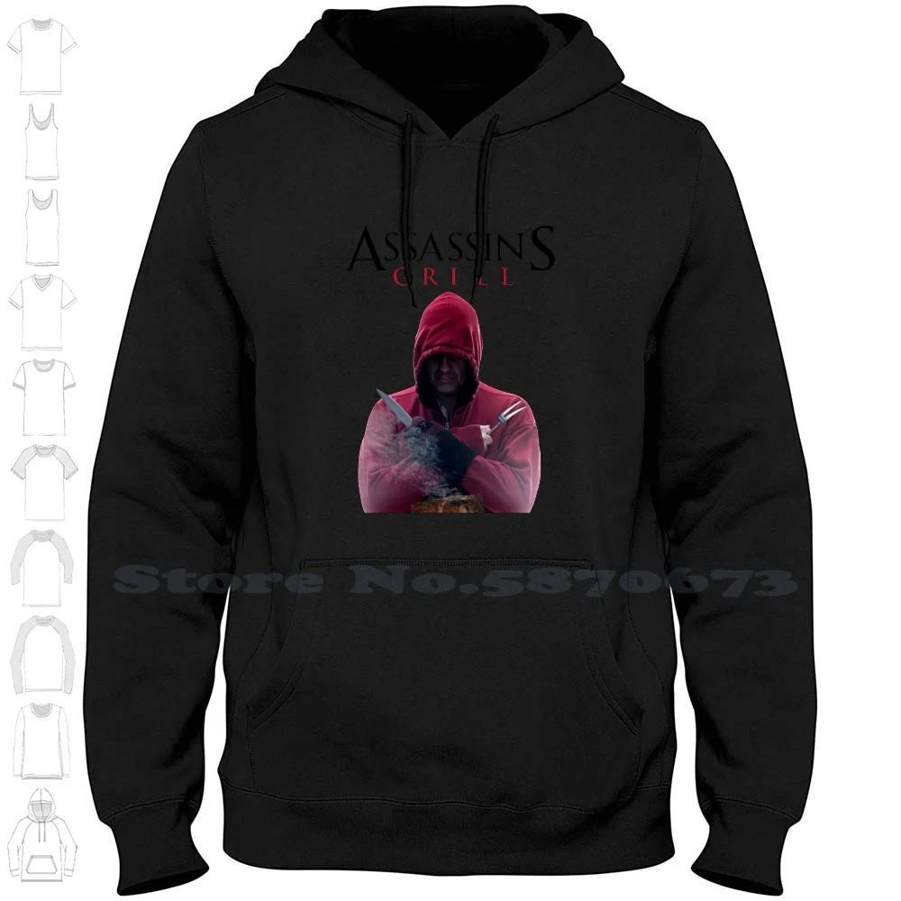 Attenzione Al Più Grande Barbecue Killer Felpe Con Cappuccio Felpa Per Uomo Donna Killer Grill Killer Grill Creed Games Humor Words