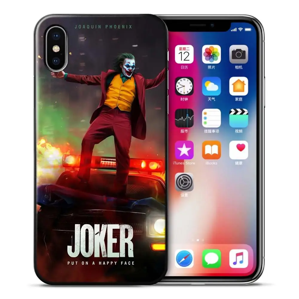 Для fundas iPhone XS Max чехол Joker для iPhone X чехол для coque iPhone XR чехол 5 5S SE 6 7 8 Plus 11 Pro Max чехол - Цвет: 06