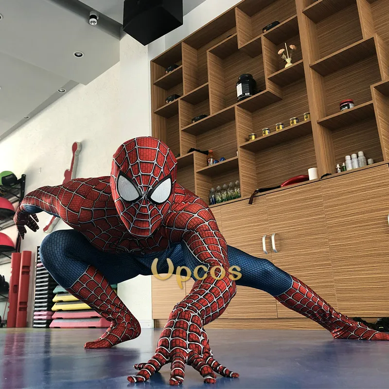 

New Spiderman Outfit 3D Printed Kids Adult Lycra Spider-man Suit Men Halloween Costume supderhero zentai bodysuit