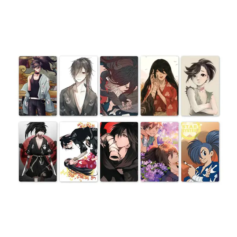 10 шт. Новое поступление DORORO карта аниме наклейка s DIY идентификатор автомобиля Водонепроницаемая крапленая карта наклейка Дети стикерные игрушки для детей коллекция подарок - Цвет: Style 03