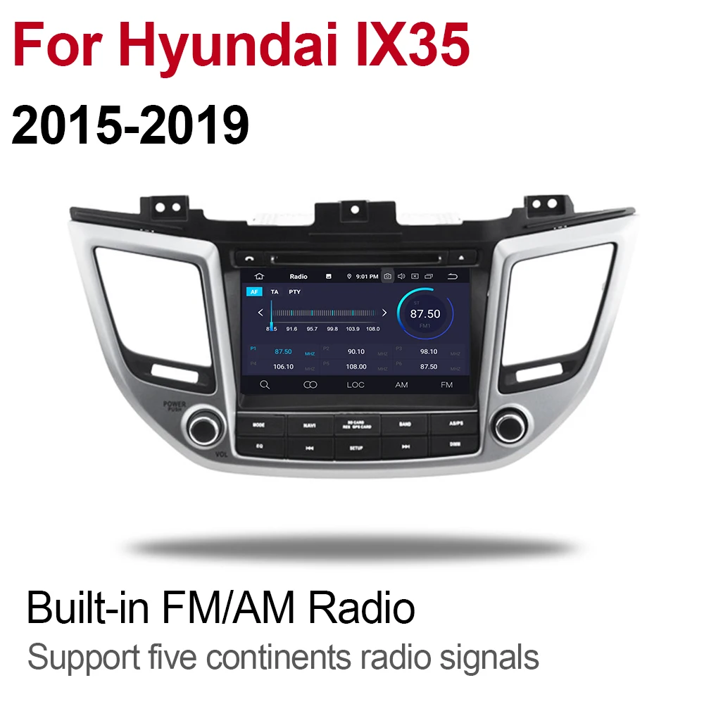 ZaiXi " мультимедиа для Android плеер 2 Din wifi gps-навигация Авторадио для hyundai iX35~ сенсорный экран Bluetooth