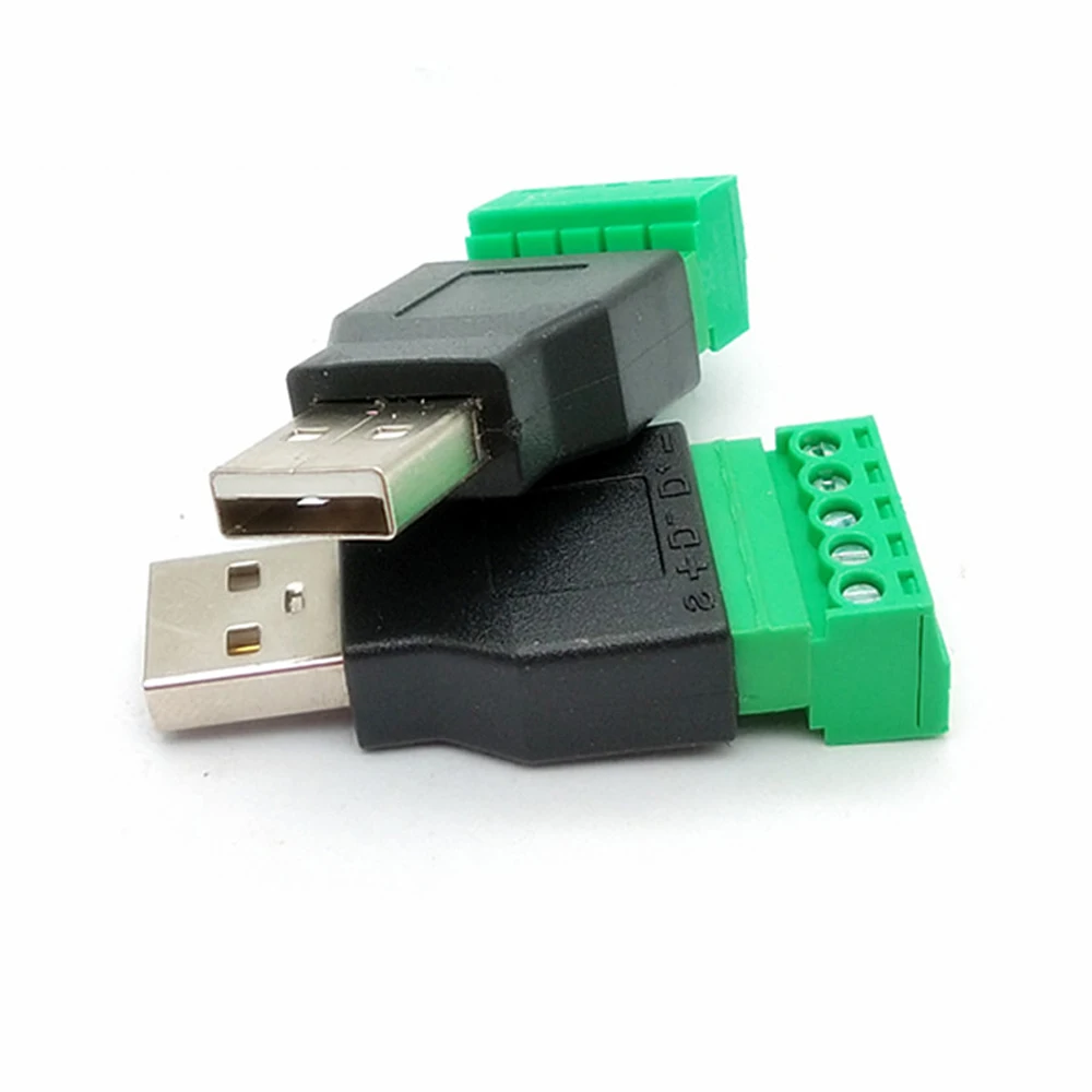 2 USB разъема папа и Мама зеленый|Соединители для садового водопровода| |