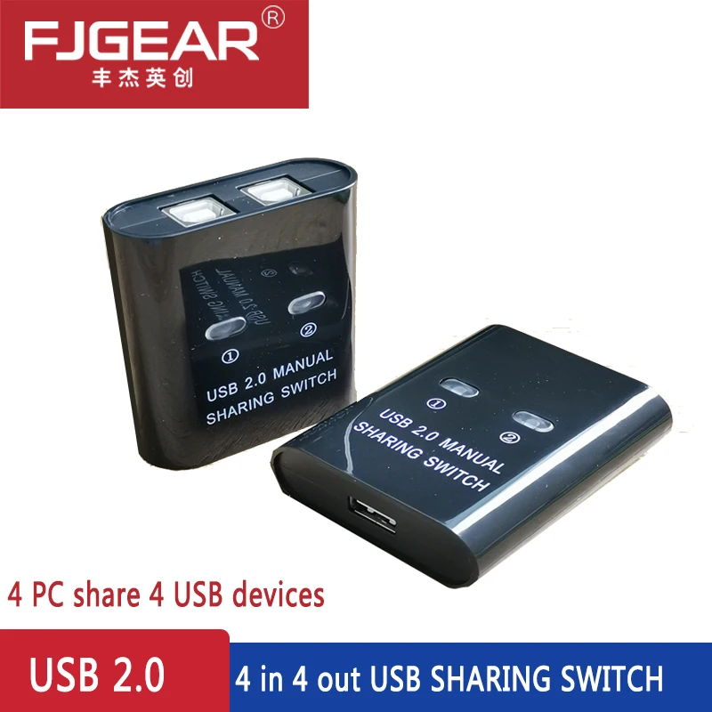 USB 2 0 переключатель для совместного использования usb-хаб шт. поделиться 1 usb