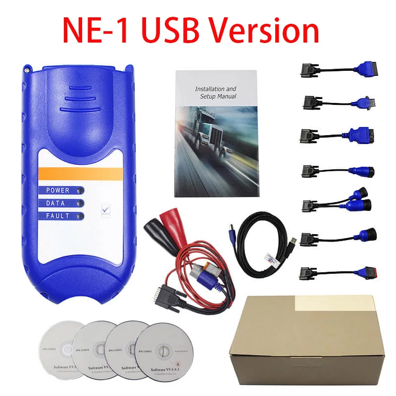 USB Bluetooth дизельный грузовик диагностический инструмент 125032 связывающий NEXIQED V9.6.0.2