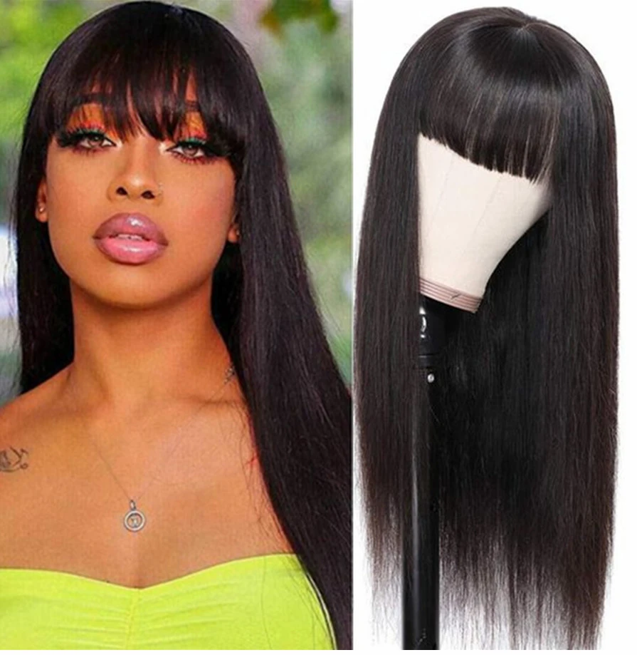 Perruque sans frange Clearance