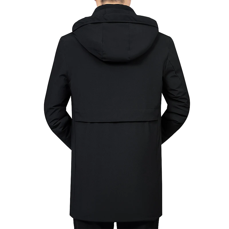 Winter Jacket Men Thicken Warm Parkas Hooded Long Coat Fleece Jackets Outwear Windproof padded Down Parka Male down jacket puffer jacket parka coat parkas coat