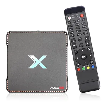 

Android Smart TV Box A95X MAX Amlogic S905X2 4GB RAM 64GB ROM Video Recording Android 8.1 Set Top Box 2.4G&5GHz Dual Wifi BT4.2