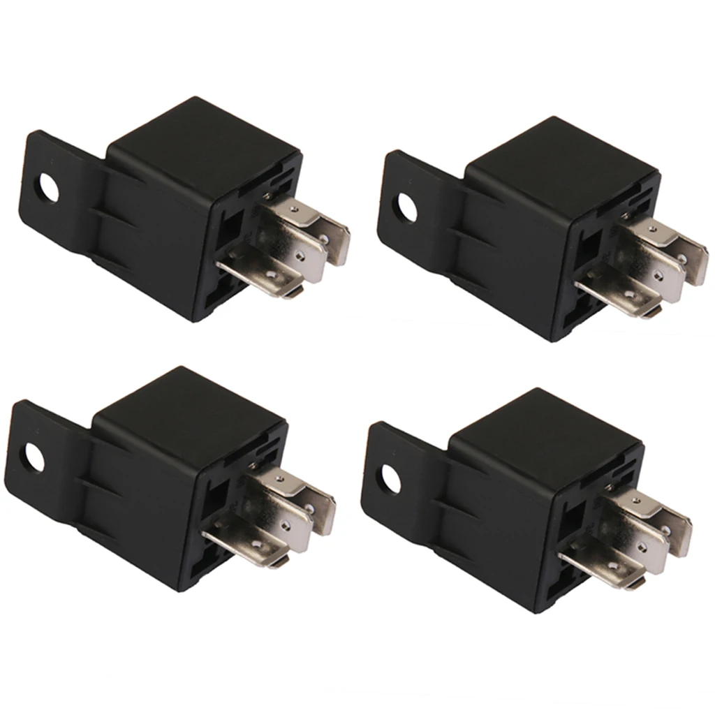 4x Car Truck Automotive DC 12V 80A 80 AMP SPDT Relay 5 Pin 5P For Headlight 4x Car Truck Automotive DC 12V 80A 80 AMP SPDT Relay 5 Pin 5P For Headlight