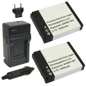 AHDBT-001 AHDBT001 AHDBT002 аккумулятор 1400 мАч + зарядное устройство для цифровых камер Gopro HD