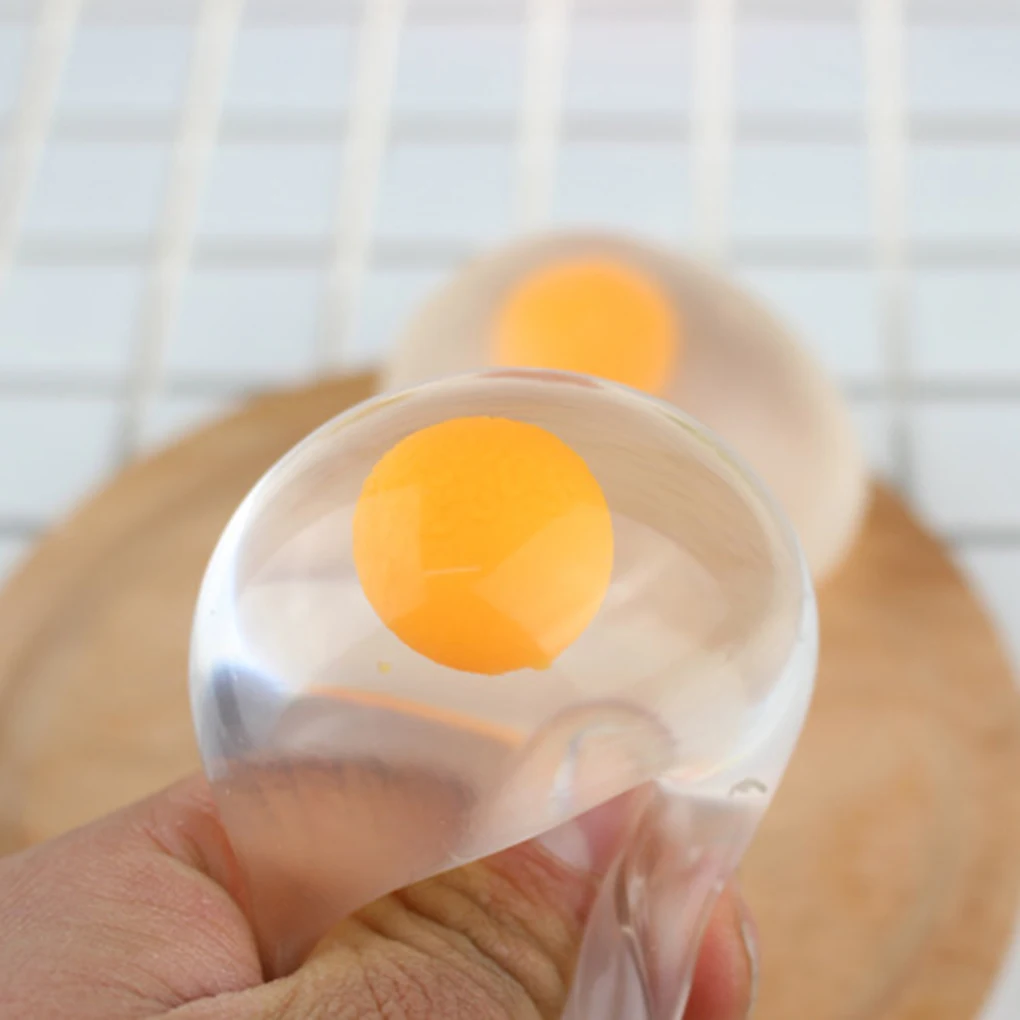 Прозрачные яйца сжимающие игрушки антистресс вентиляционные шарики Новинка Забавный сжимающий снятие стресса подарок для взрослых и детей антистрессовая игрушка