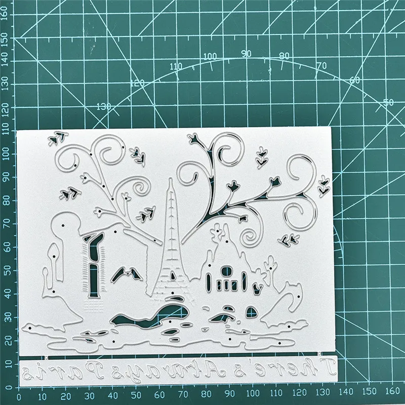 

Eastshape Letter Dies Paris Building Metal Cutting Dies New 2019 for Card Making Scrapbooking Cuts Decor Stencil Craft Dies