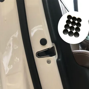 

For Tesla Model 3 S X Car Door Lock Screw Stickers 12pcs ABS Plastic Door Screw Protection Cover For Tesla Accessories
